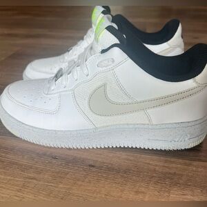 Nike Air Force 1 Crater NN (GS) Shoes Big Kids SZ 7Y White DH8695-101